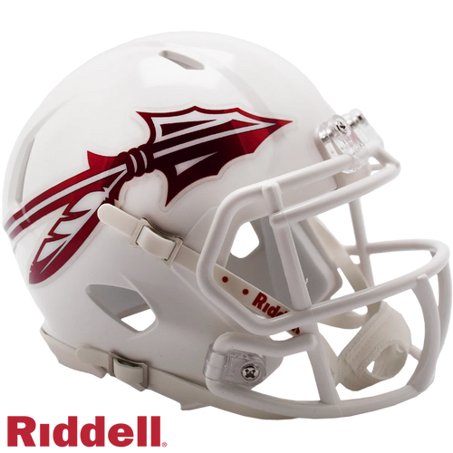 Florida State Seminoles Alt White Riddell Speed Mini Helmet