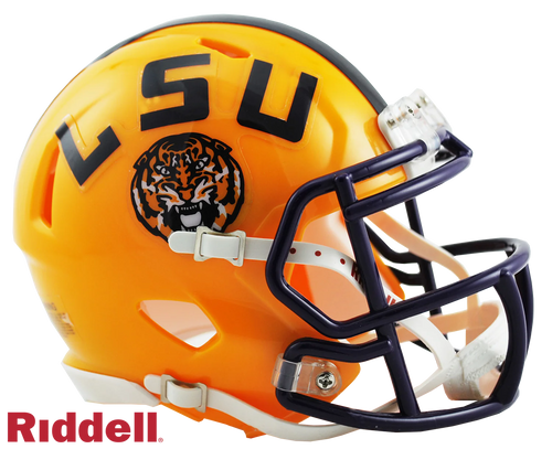 LSU Tigers Riddell Speed Mini Helmet
