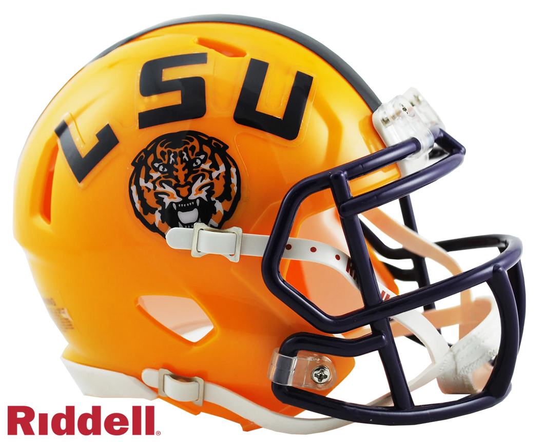 LSU Tigers Riddell Speed Mini Helmet