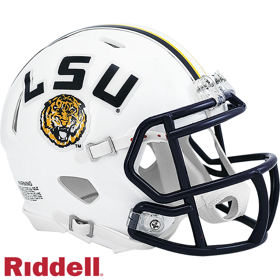 LSU Tigers Alternate Riddell Speed Mini Helmet