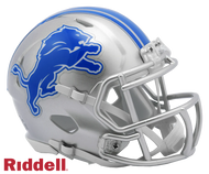 Detroit Lions Current Style Riddell Speed Mini Helmet