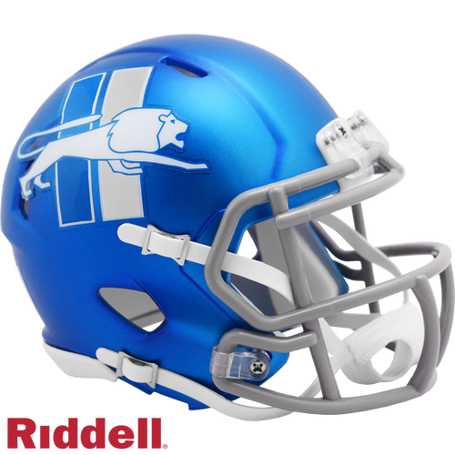 Detroit Lions 2023 Alternate Riddell Speed Mini Helmet