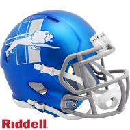 Detroit Lions 2023 Alternate Riddell Speed Mini Helmet