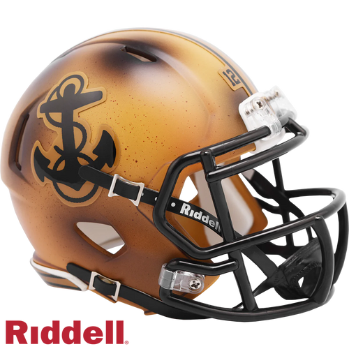 Navy Midshipmen 2019 Throwback Riddell Speed Mini Helmet