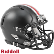 Ohio State Buckeyes Black Alternate Special Speed Mini Helmet