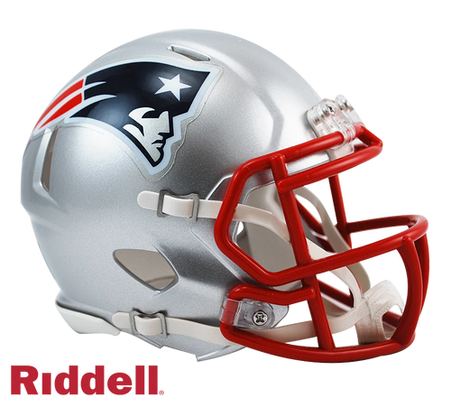 New England Patriots Current Style Riddell Speed Mini Helmet