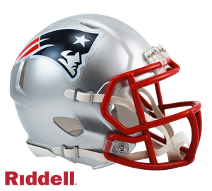 New England Patriots Current Style Riddell Speed Mini Helmet