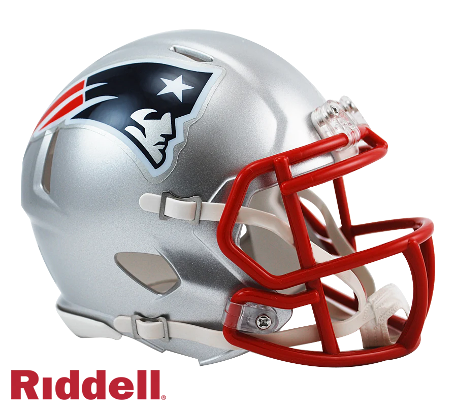 New England Patriots Current Style Riddell Speed Mini Helmet