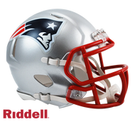 New England Patriots Current Style Riddell Speed Mini Helmet