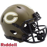 Chicago Bears 2022 Salute To Service Speed Mini Helmet