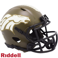 Denver Broncos 2022 Salute To Service Speed Mini Helmet