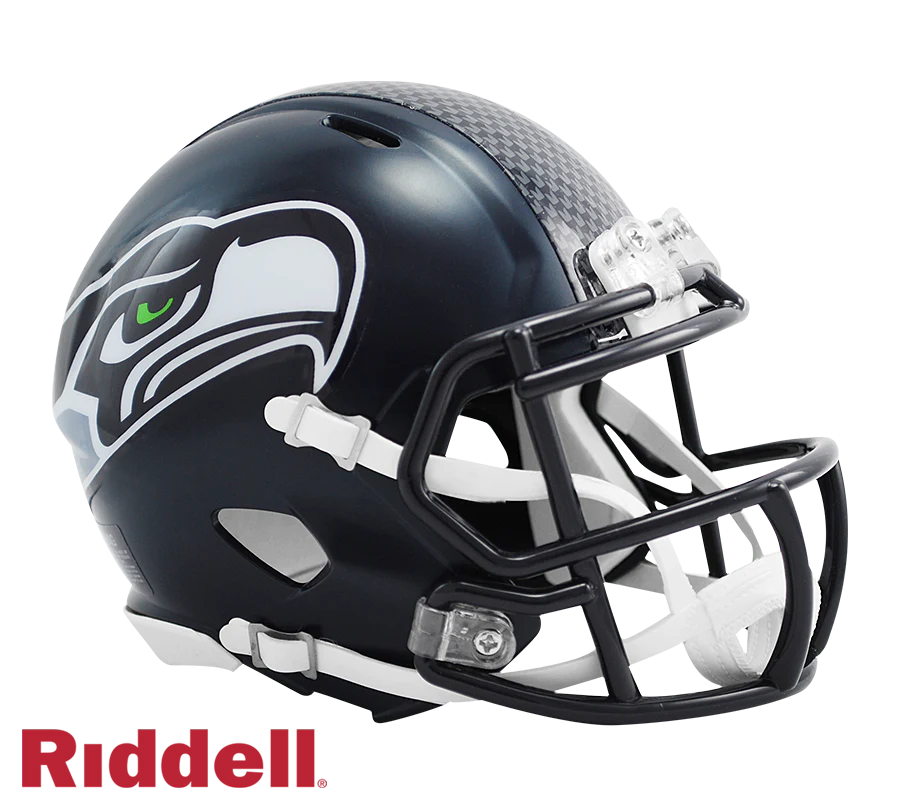 Seattle Seahawks Current Style Speed Mini Helmet