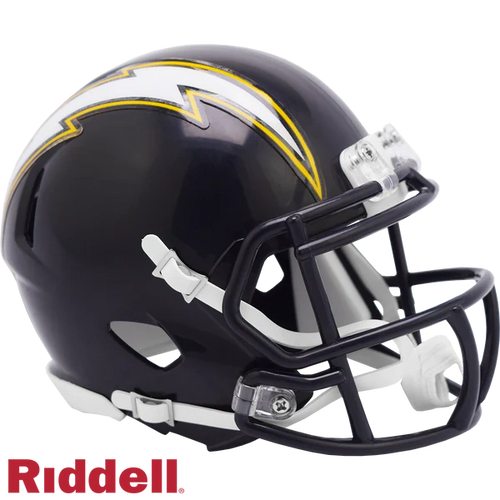 Los Angeles Chargers 1988-06 Throwback Riddell Speed Mini Helmet