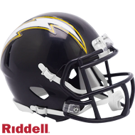 Los Angeles Chargers 1988-06 Throwback Riddell Speed Mini Helmet