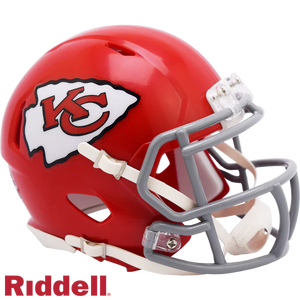 Kansas City Chiefs 1963-73 Throwback Riddell Speed Mini Helmet