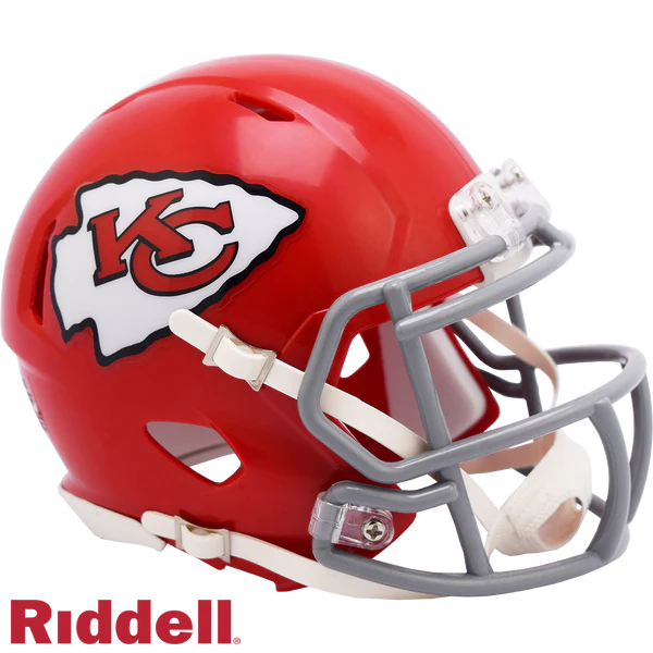 Kansas City Chiefs 1963-73 Throwback Riddell Speed Mini Helmet