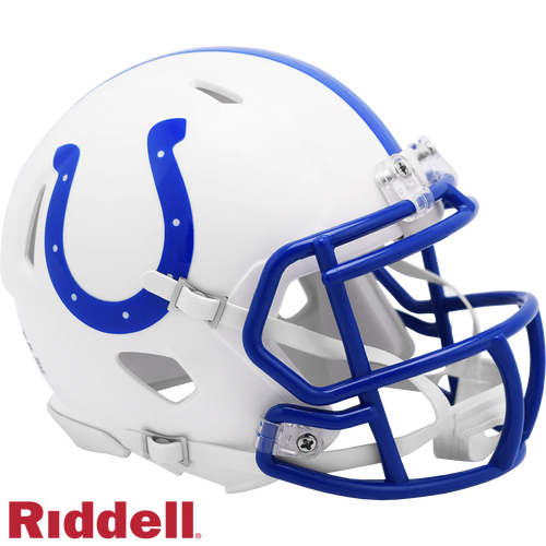 Indianapolis Colts 1995-03 Throwback Riddell Speed Mini Helmet