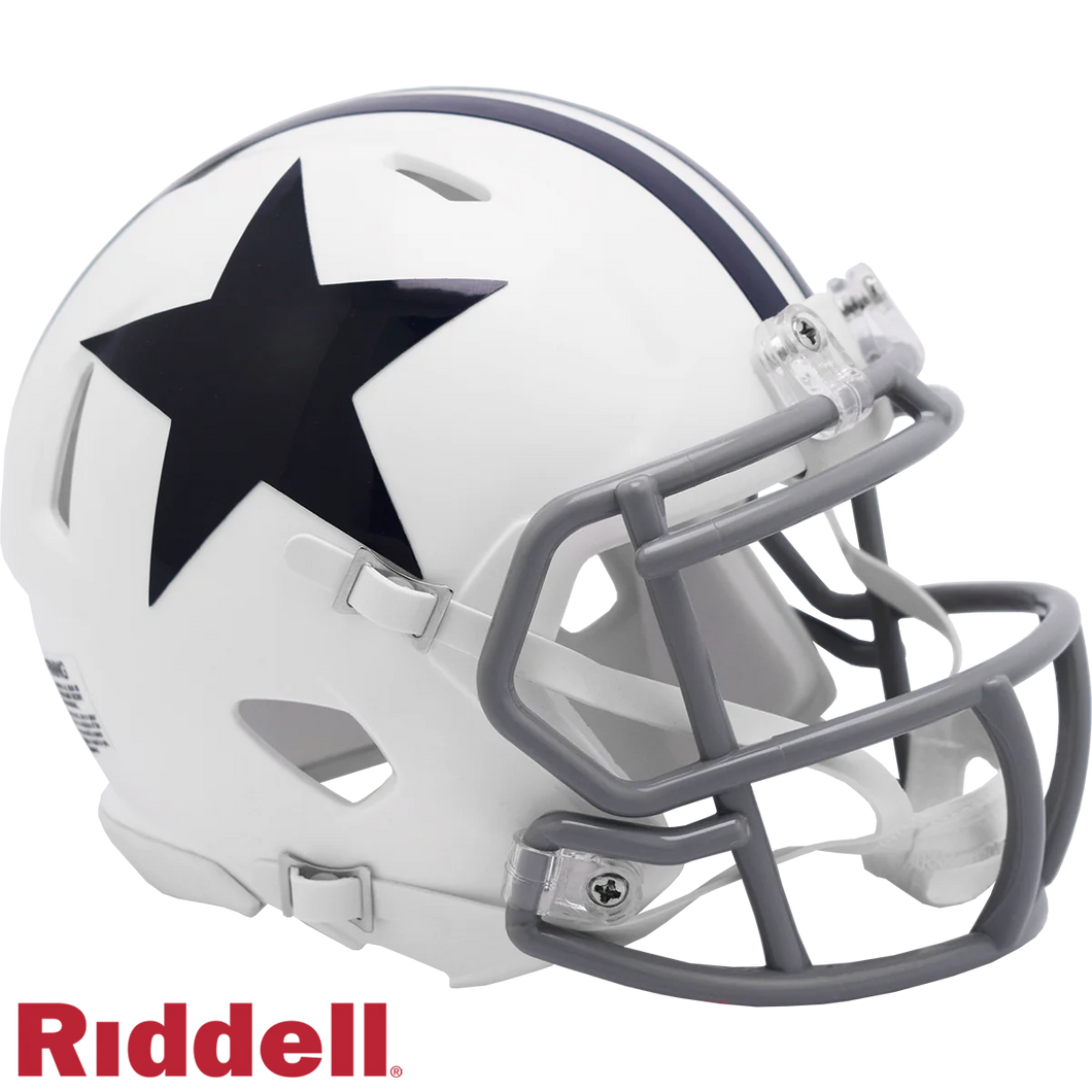 Dallas Cowboys 1960-63 Throwback Riddell Speed Mini Helmet