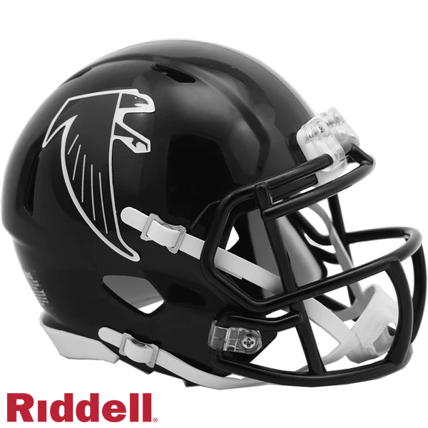 Atlanta Falcons 1990-02 Throwback Riddell Speed Mini Helmet
