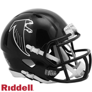 Atlanta Falcons 1990-02 Throwback Riddell Speed Mini Helmet
