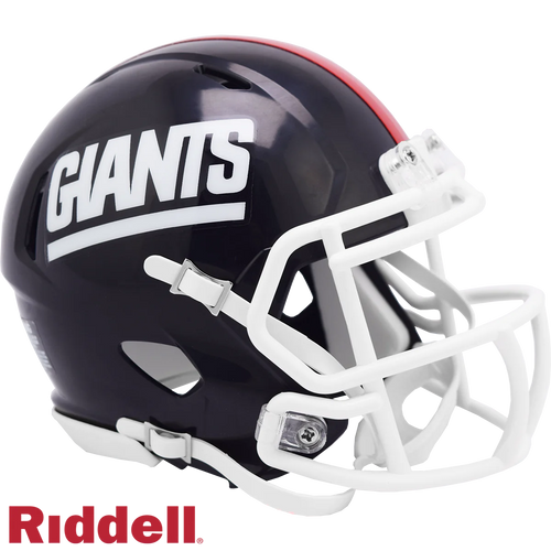 New York Giants 1981-89 Throwback Speed Mini Helmet