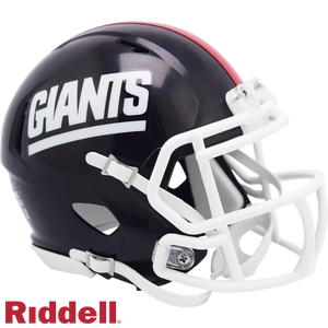 New York Giants 1981-89 Throwback Speed Mini Helmet