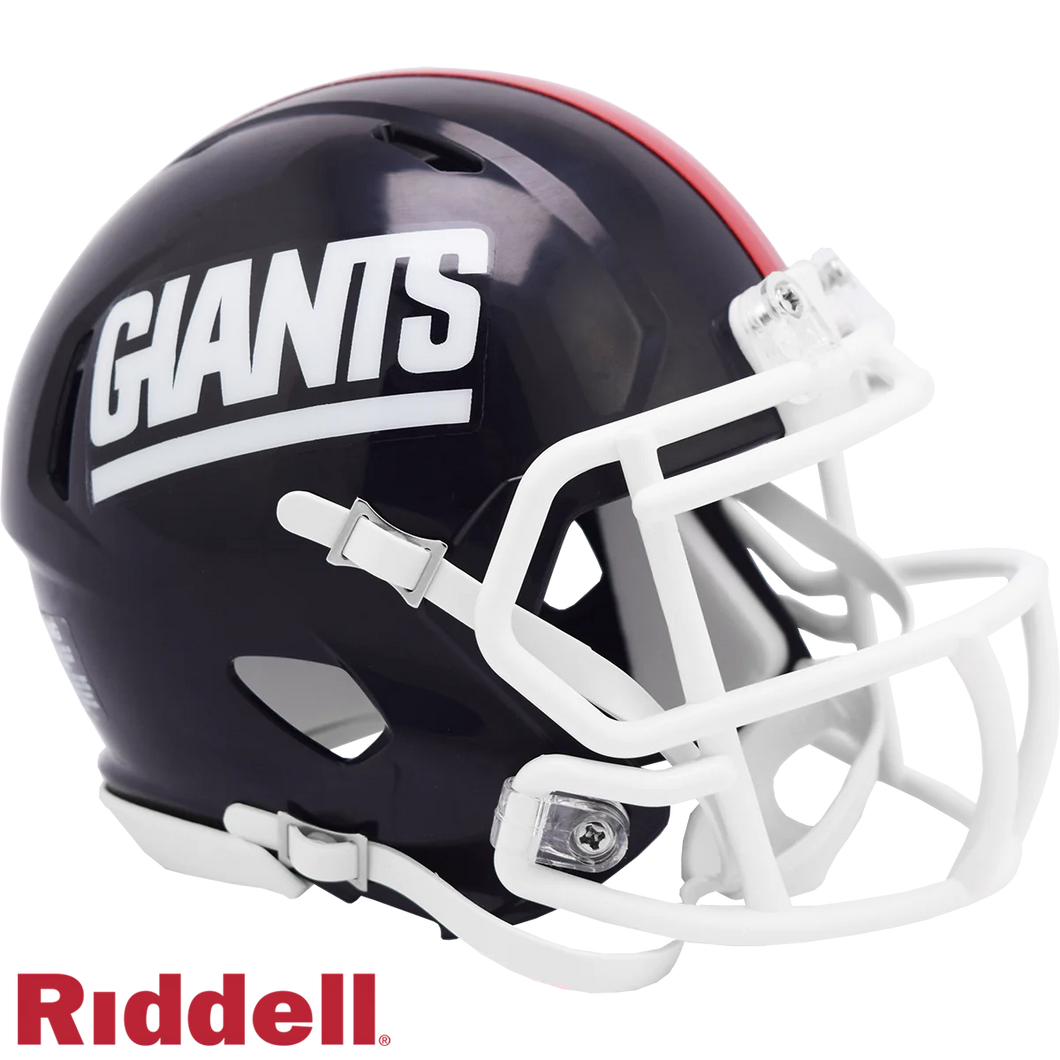 New York Giants 1981-89 Throwback Speed Mini Helmet