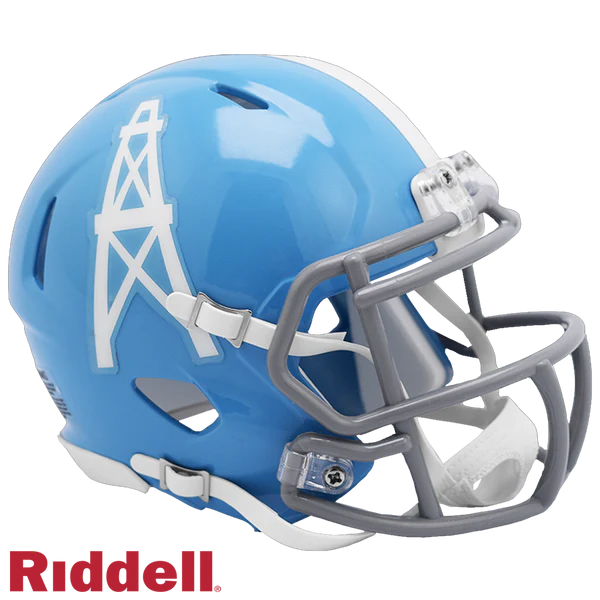 Houston Oilers 1960-62 Throwback Riddell Speed Mini Helmet