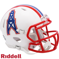 Houston Oilers 1981-98 Throwback Riddell Speed Mini Helmet