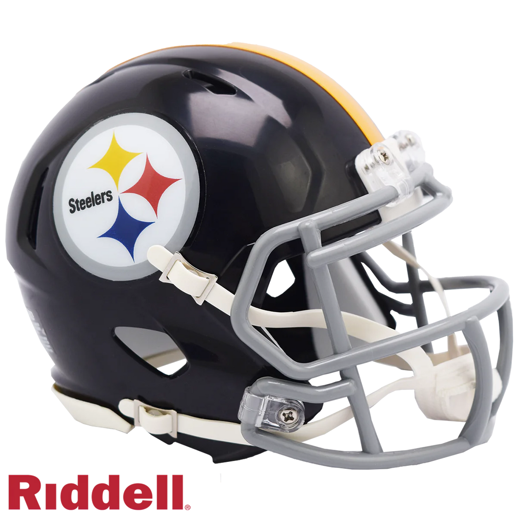 Pittsburgh Steelers 1963-76  Throwback Riddell Speed Mini Helmet