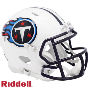 Tennessee Titans 1999-2017 Throwback Riddell Speed Mini Helmet