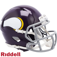Minnesota Vikings 1961-1979 Throwback Riddell Speed Mini Helmet