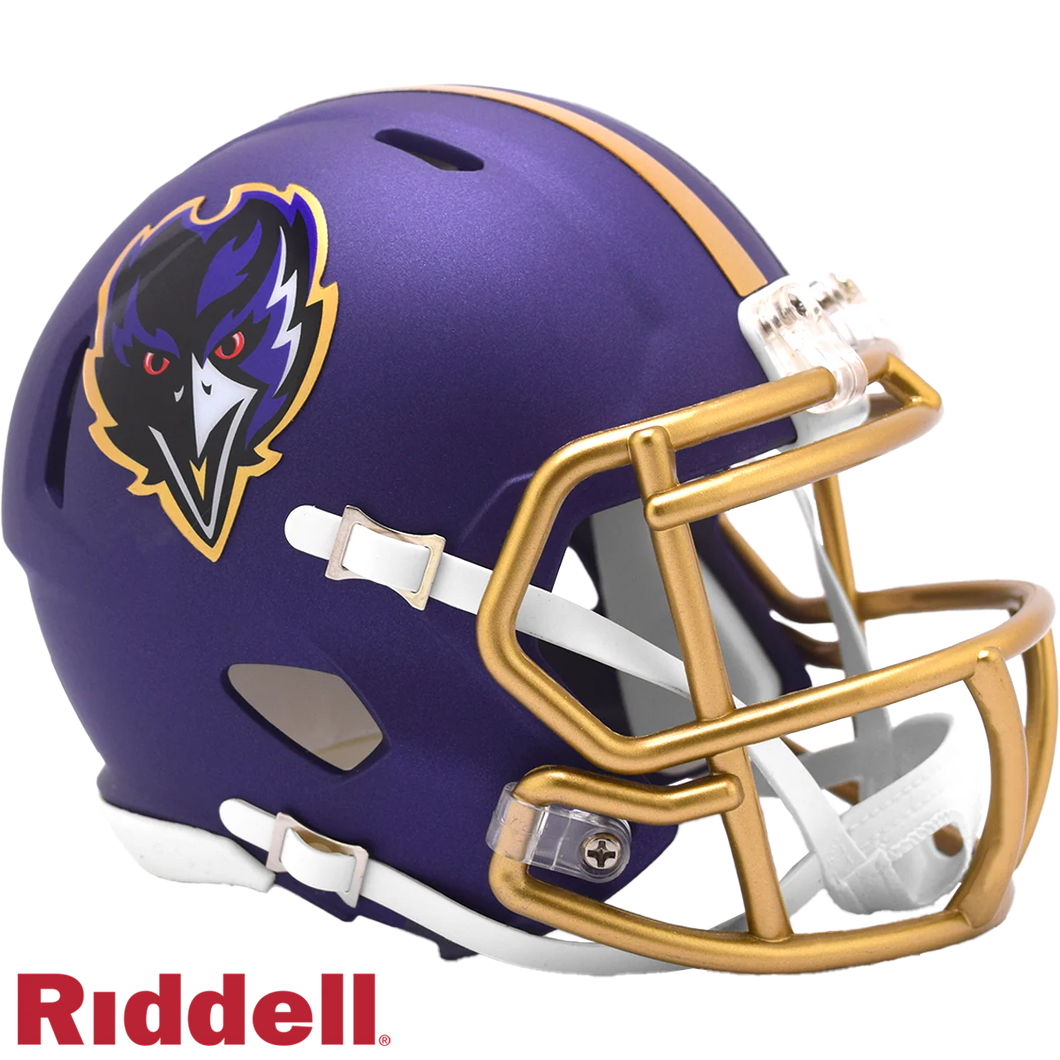 Baltimore Ravens 2024 On Field Alternate Riddell Speed Mini Helmet – Sports Fanz Baltimore Ravens 2024 On Field Alternate Riddell Speed Mini Helmet – Sports Fanz