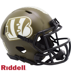 Cincinnati Bengals 2022 Salute To Service Riddell Speed Mini Helmet