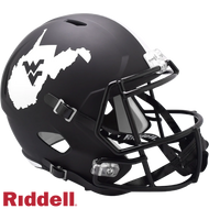 West Virginia Mountaineers Coal Rush Speed Mini Helmet