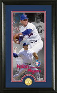 Nolan Ryan Texas Rangers Hall of Fame Supreme Bronze Coin Photo Mint
