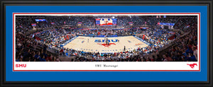 SMU Mustangs Basketball Moody Coliseum Panoramic Picture