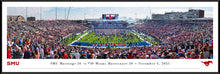 SMU Mustangs Football Gerald. J. Ford Stadium Storming The Field Panoramic Picture
