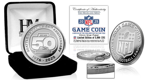 Seattle Seahawks NFL 2025 Coin Toss Silver Coin