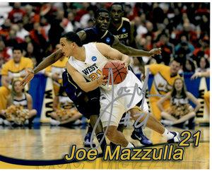 Joe Mazzulla WVU Mountaineers Basketball Signed 8x10 Photo