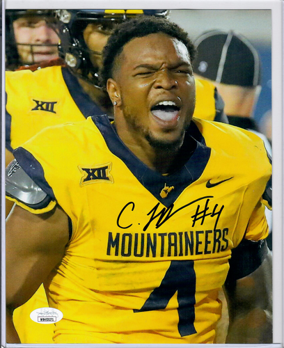 CJ Donaldson WVU Mountaineers  Signed 8x10 Photo 