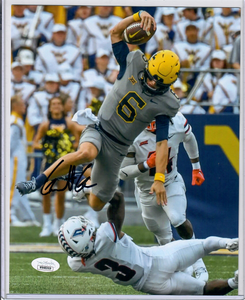 Garrett Greene WVU Mountaineers Signed 8x10 Photo 