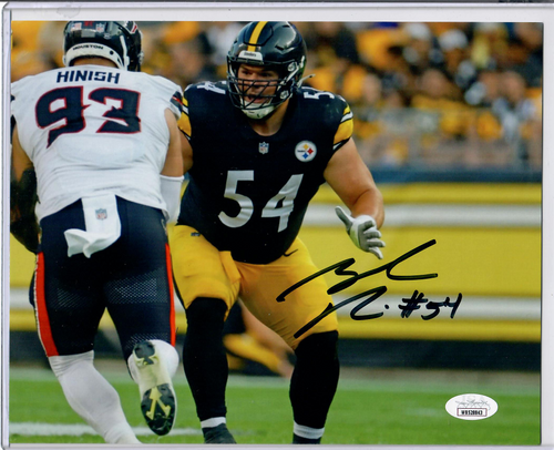 Zach Frazier Pittsburgh Steelers Signed 8x10 Photo 