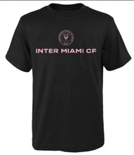 Lionel Messi Inter Miami CF Youth Black Name and Number Player Tee