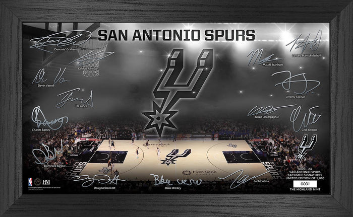 San Antonio Spurs 2023/24 Signature Court