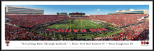 Texas Tech Red Raiders End Zone Jones AT&T Stadium Panoramic Picture
