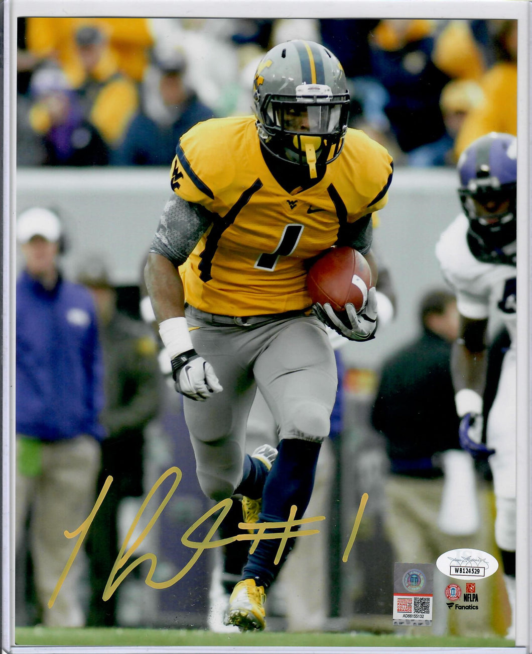 Tavon Austin West Virginia Mountaineers Signed 8x10 Photo #1