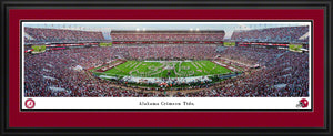Alabama Crimson Tide Bryant Denny Marching Band Panoramic Picture
