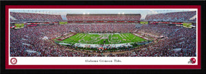 Alabama Crimson Tide Bryant Denny Marching Band Panoramic Picture