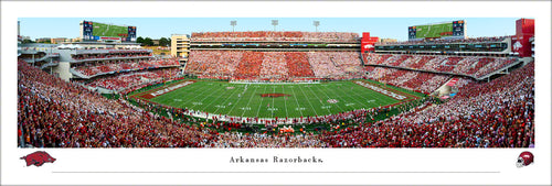 Arkansas Razorbacks Donald W. Reynolds Razorback Stadium Panoramic Picture